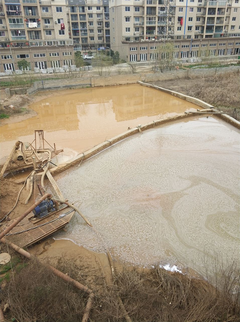 高阳沉淀池淤泥清理-厂区废水池淤泥清淤